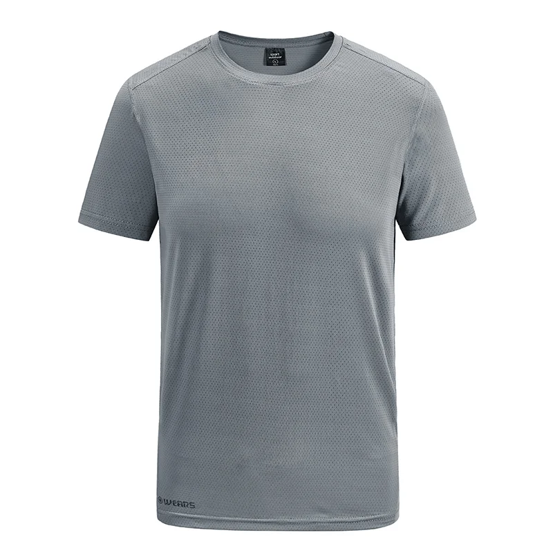 

Повседневные мужские футболки размера плюс 6XL,7XL,8XL с круглым вырезом, быстросохнущие дышащие мужские Стрейчевые Топы И Футболки для фитнеса...
