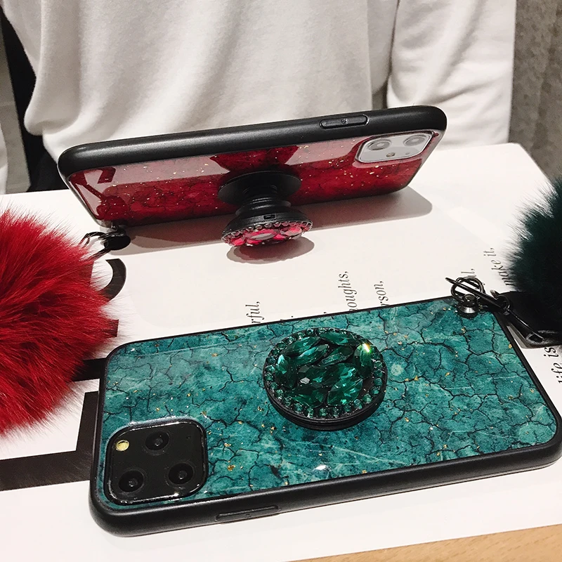 Мраморный чехол для телефона Samsung S20 S10 S9 S8 Plus Note 10 9 A90 A70 A50 A10S A20S M30 Золотая фольга -