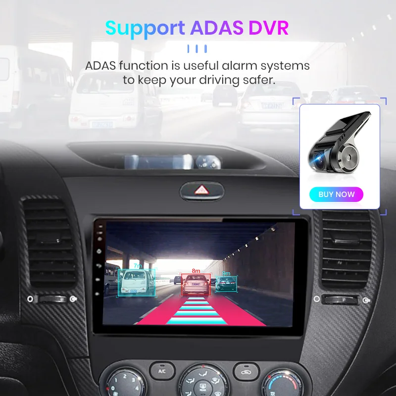 Junsun Штатное Головное устройство For KIA Cerato 2 forte GPS навигатор Android 10.0 aвтомагнитола