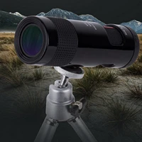professional 10 3021 single binoculars telescope portable travel camping hunting monocular with tripod mobile phone holder