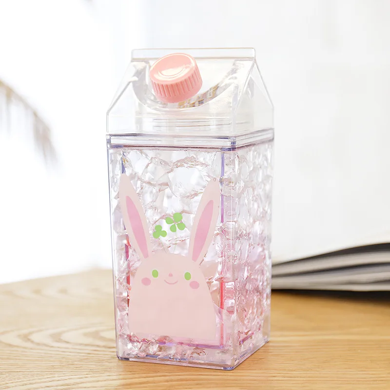 Бутылки для воды чашки молока кофе милая коробочка чайник 400 мл бутылка с