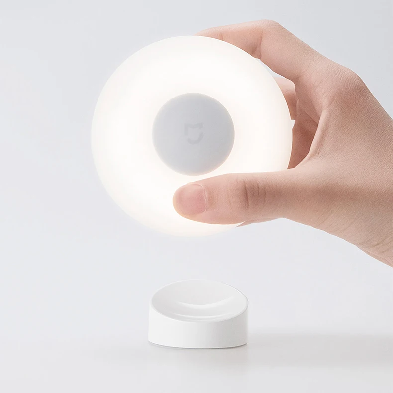 Xiaomi Ночной светильник 2 Ночной светильник 2 инфракрасный датчик тела и датчик поворота на 360 градусов 2 уровня регулировки яркости
