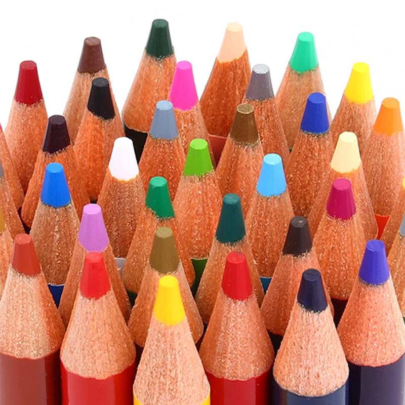 Японские цветные карандаши для рисования с лазуритом Uni 880 школьные