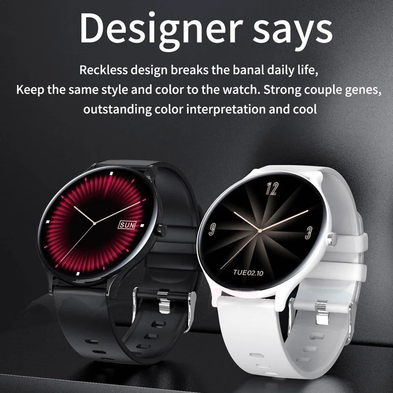 

QW13 Smart Watch Women Men Ultra Thin Bluetooth Sports Tracker Fitness Watch Smartwatch For Andorid IOS For Apple Xiaomi Watch