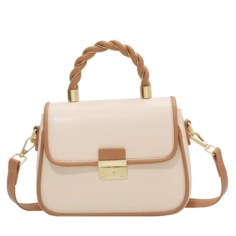 

Fashion Female Bag Handbag Luxury 2021 Brand New Trendy Texture Single Shoulder Messenger Bag Simple Portable Small Square Bag