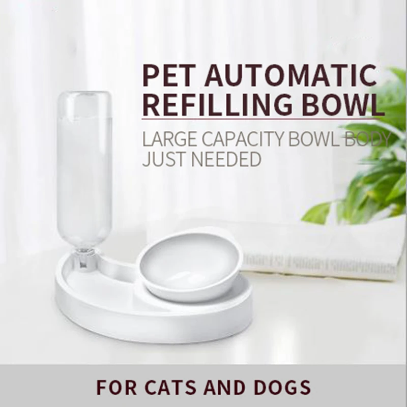 Нескользящая двойная фотовспышка с подставкой для кормления питомцев полумесяц