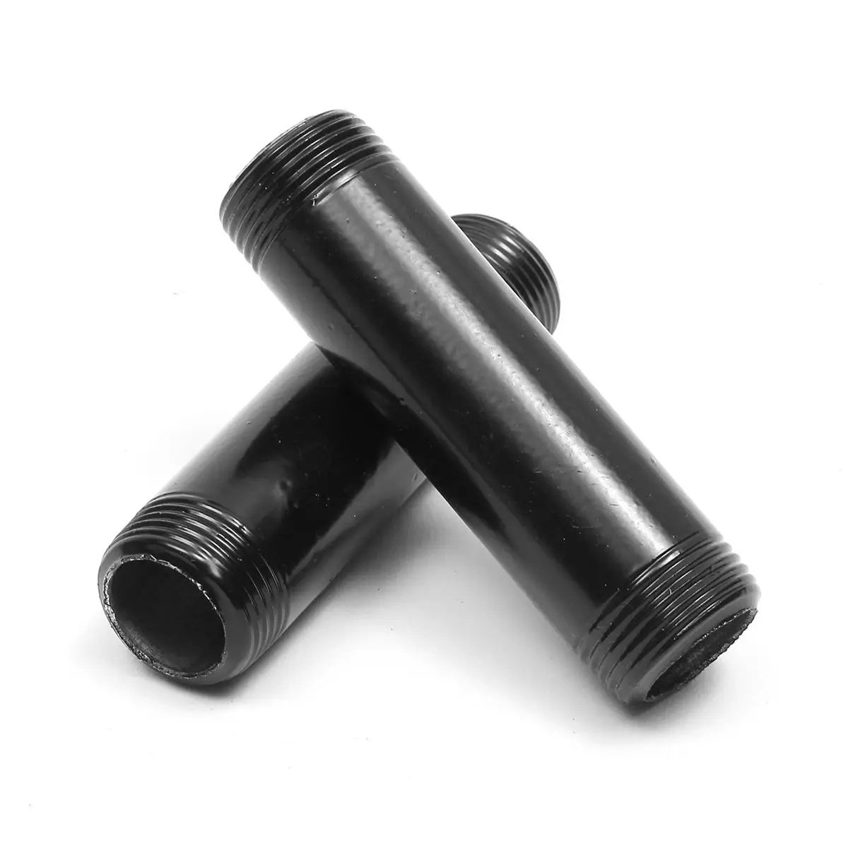 

4 Sizes Retro Towel Rail Rack Shower Bathroom Industrial Iron Pipe Black Iron Towel Rail Holder Hanging Shelves With 8pcs Screws