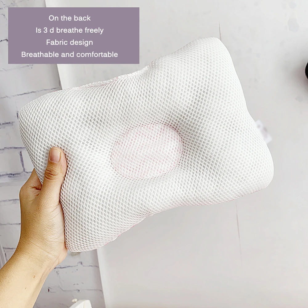

Baby Nursing Pillow Infant Newborn Sleep Support Concave Cartoon Pillow Printed Shaping Cushion Prevent Flat Head