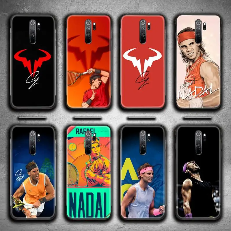 Tennis Superstar Rafael Надаль чехол для телефона Redmi 9A 9 8A Note 11 10 8 8T Pro Max K20 K30 K40 | Мобильные