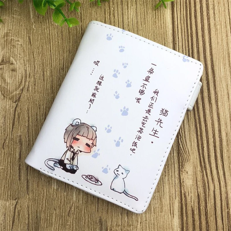 Повседневный короткий кошелек с рисунком из аниме бродячие собаки - купить по