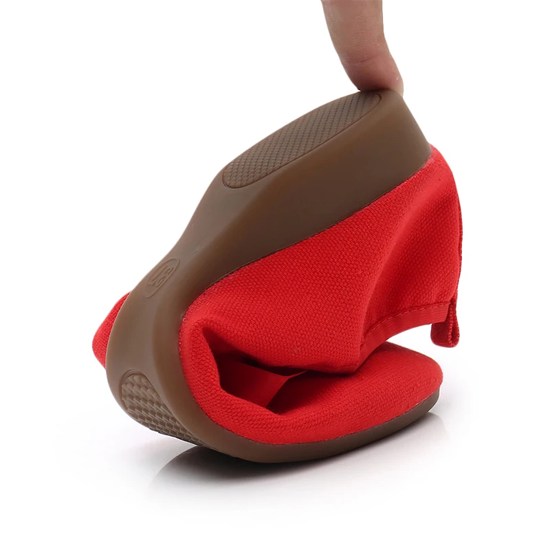 

Square Heel Character Jazz Dance Shoes Woman Soft Rubber Sole Outdoor Women Dance Shoes