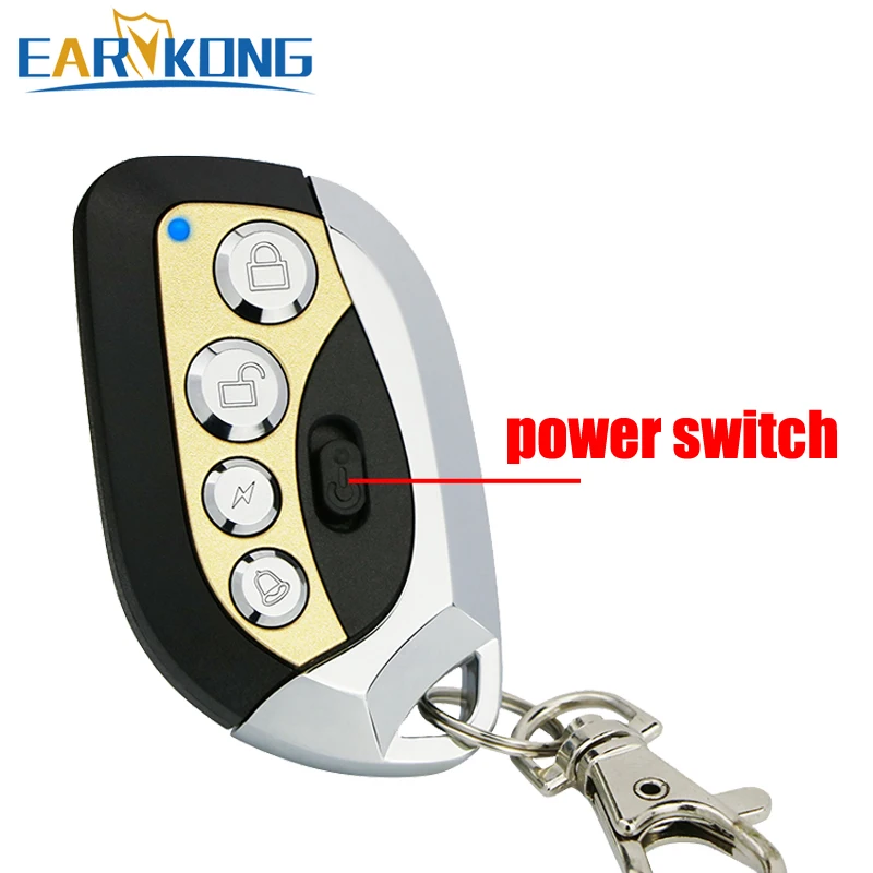 Беспроводной пульт дистанционного управления 433 МГц металлический материал с