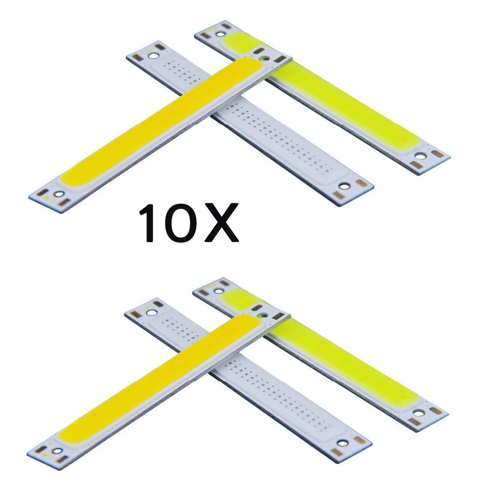 Светодиодные бусины 10 шт. синие красные зеленые холодный теплый белый свет 12 В