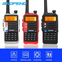 2019 baofeng uv 5r pro powerful walkie talkie cb radio transceiver 8w 10km range portable radio for hunt forest city upgrade 5r