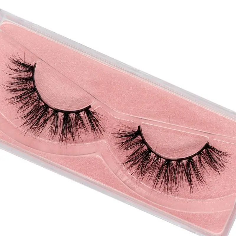 Mink Lashes 3D Mink Eyelashes 100% Cruelty free Lashes Handmade Reusable Natural Eyelashes Popular False Lashes Makeup E14