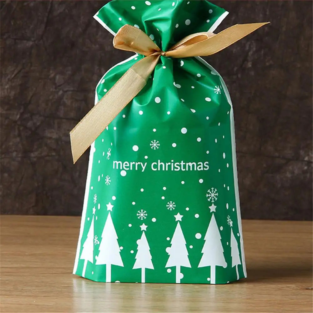 2020 Navidad рождественские подарочные сумки Санта Клауса 1/5 шт. украшения для дома