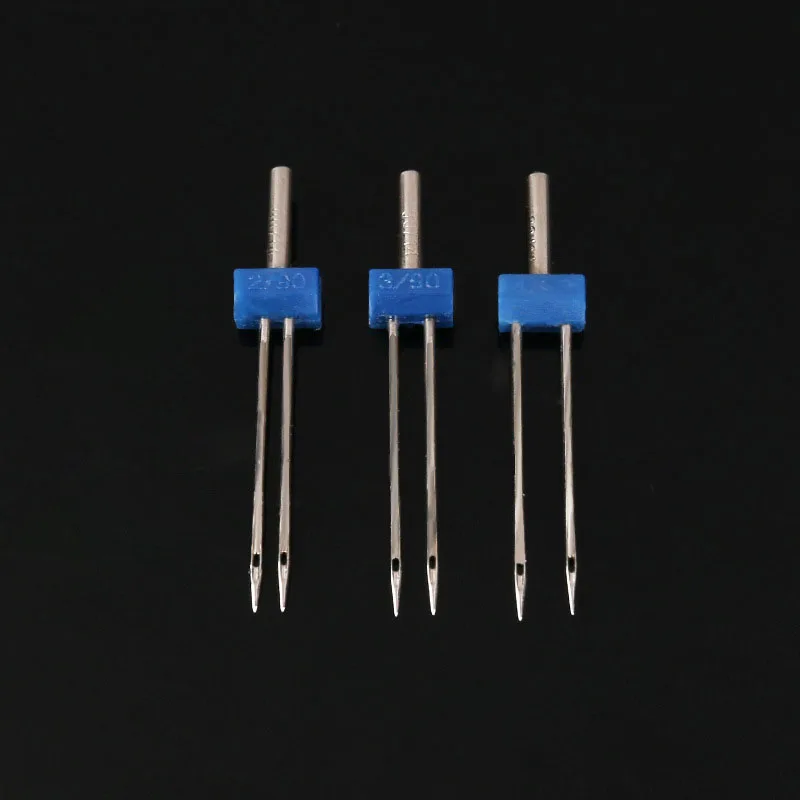 

3pcs/set 2mm 3mm 4mm stretch Double Twin Needle Pins Sewing machine Needlework tool