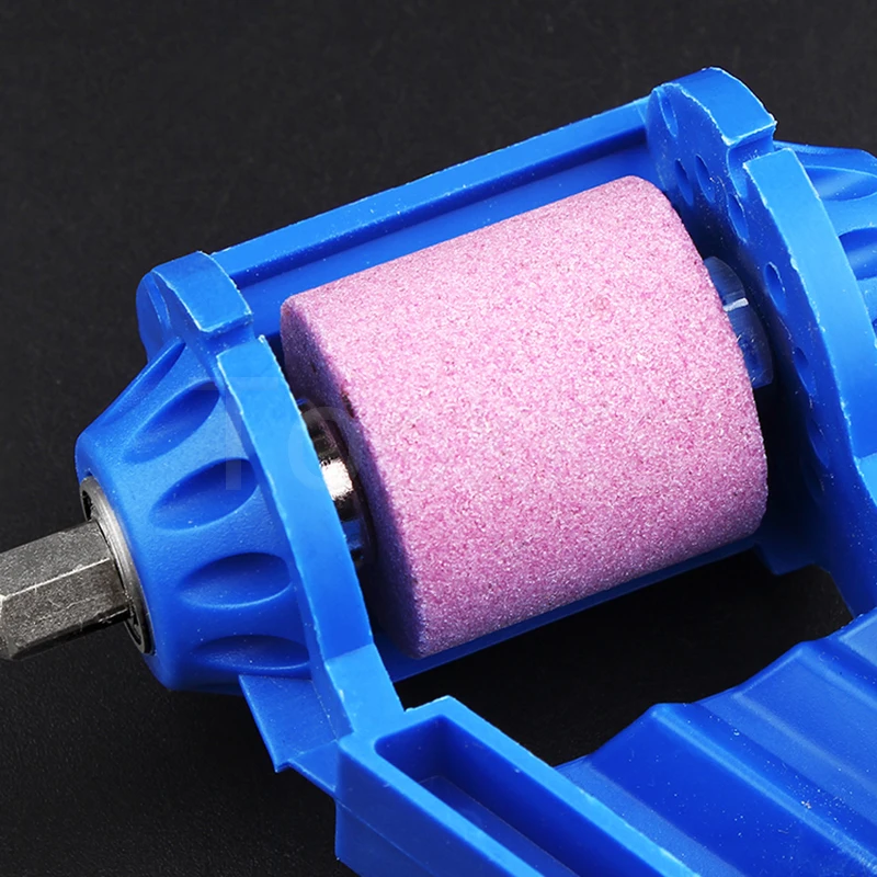 

Portable Drill Bit Sharpener Corundum Grinding Wheel 2-12.5mm for Grinder Drill Sharpener Power Tool