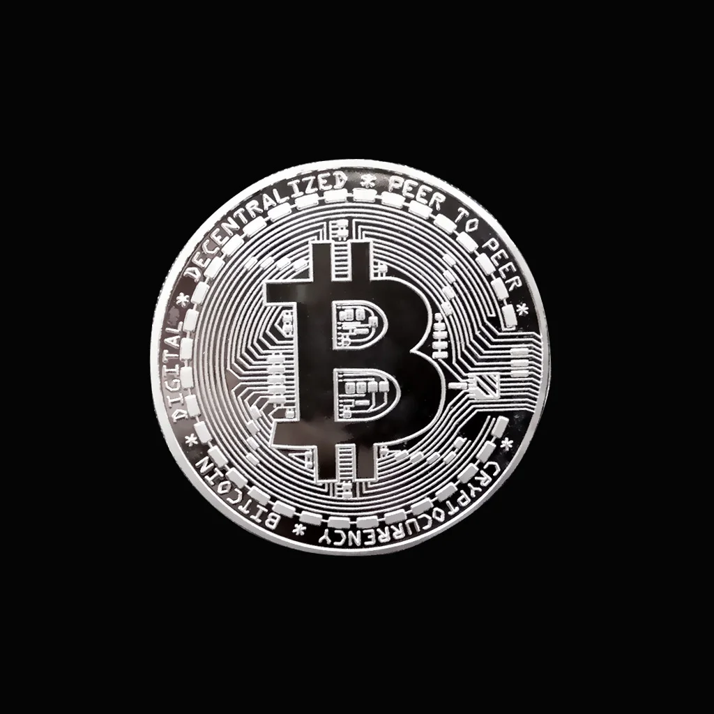 1 шт. Биткоин памятная медаль художественная коллекция Позолоченные физические