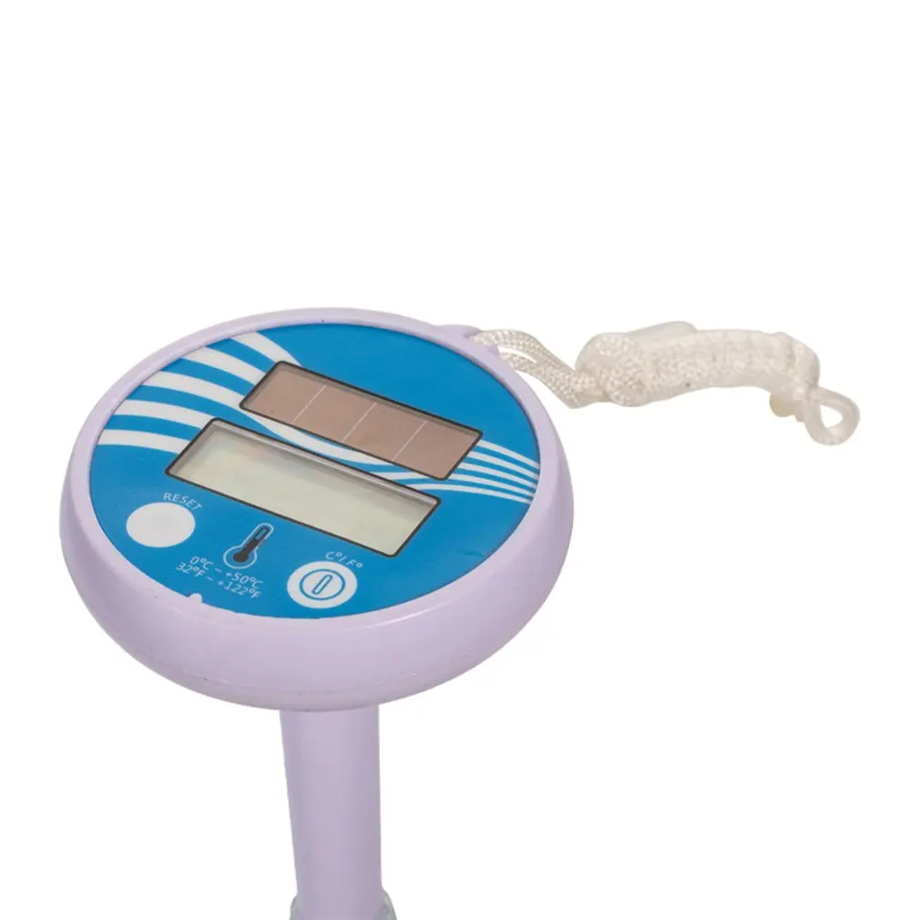 Водонепроницаемый термометр с цифровым ЖК-дисплеем беспроводной солнечной