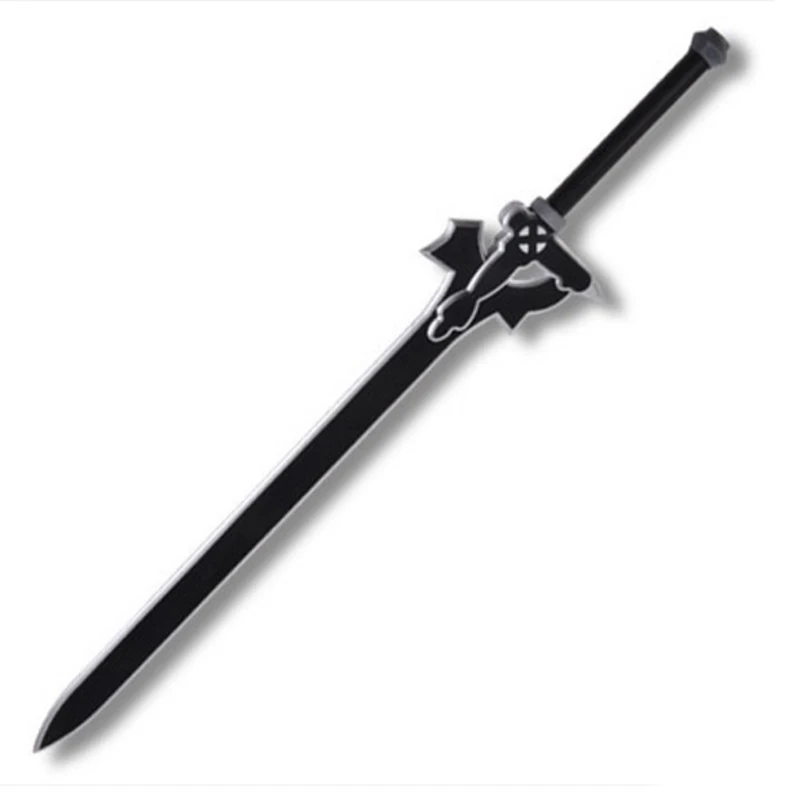 Sword art online SAO Kirito Kazuto Elucidator/Dark Repulser/черный меч Косплей Аниме из ПУ меч|Реквизит для