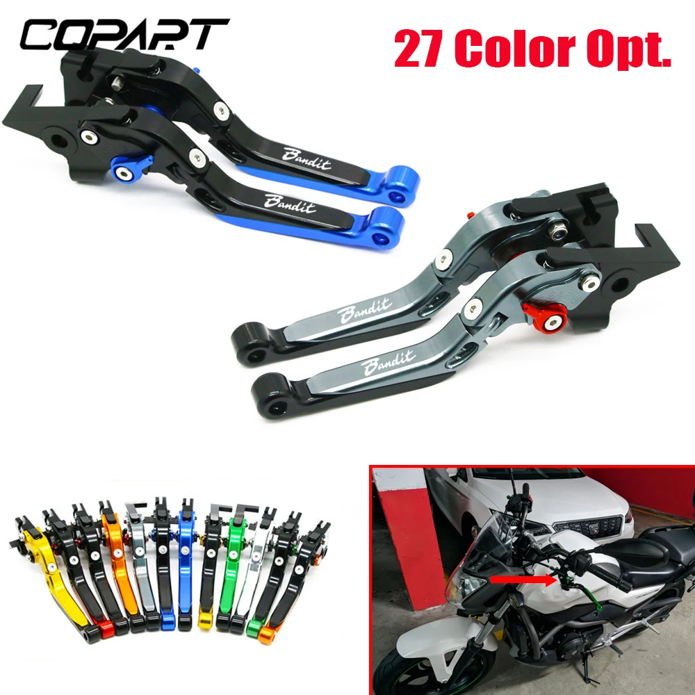 Для SUZUKI Bandit GSF600S GSF 600 S GSF600 250 1996 2007 мотоциклетные CNC регулируемые складные рычаги