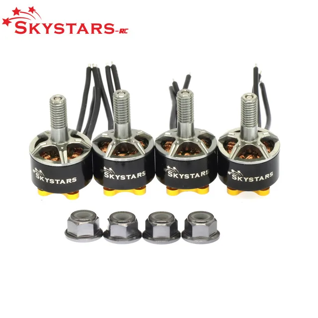 4 шт./лот Skystars 1408 2800KV 2S 6S бесщеточный двигатель fpv для 130 140 150 RC Toys Multicopter|Детали и