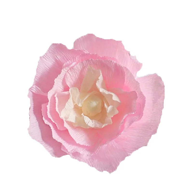 2018 Уникальный Розовый гигантский кардшток и креповые бумажные цветы 6 шт