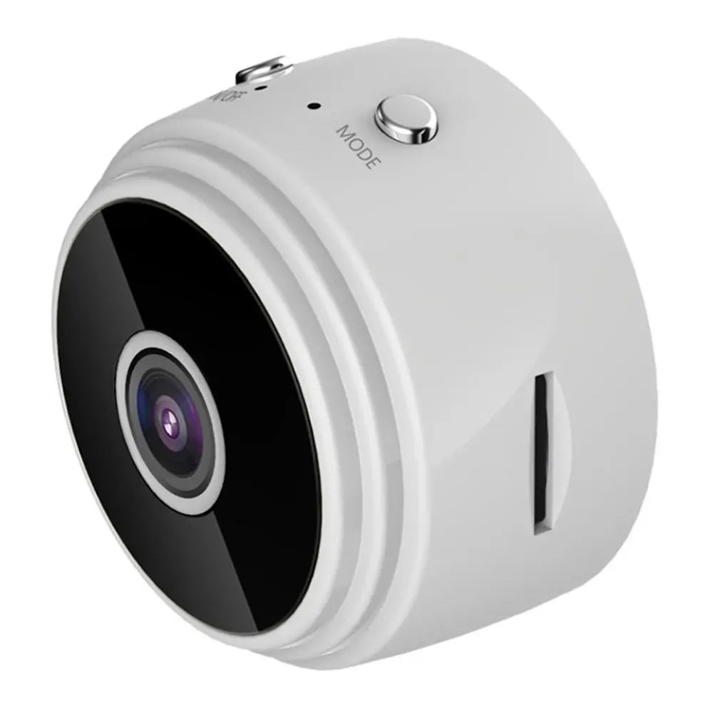

1080p мини-камера высокого разрешения, беспроводная Wi-Fi камера безопасности с дистанционным управлением, Мобильная камера наблюдения с ночны...