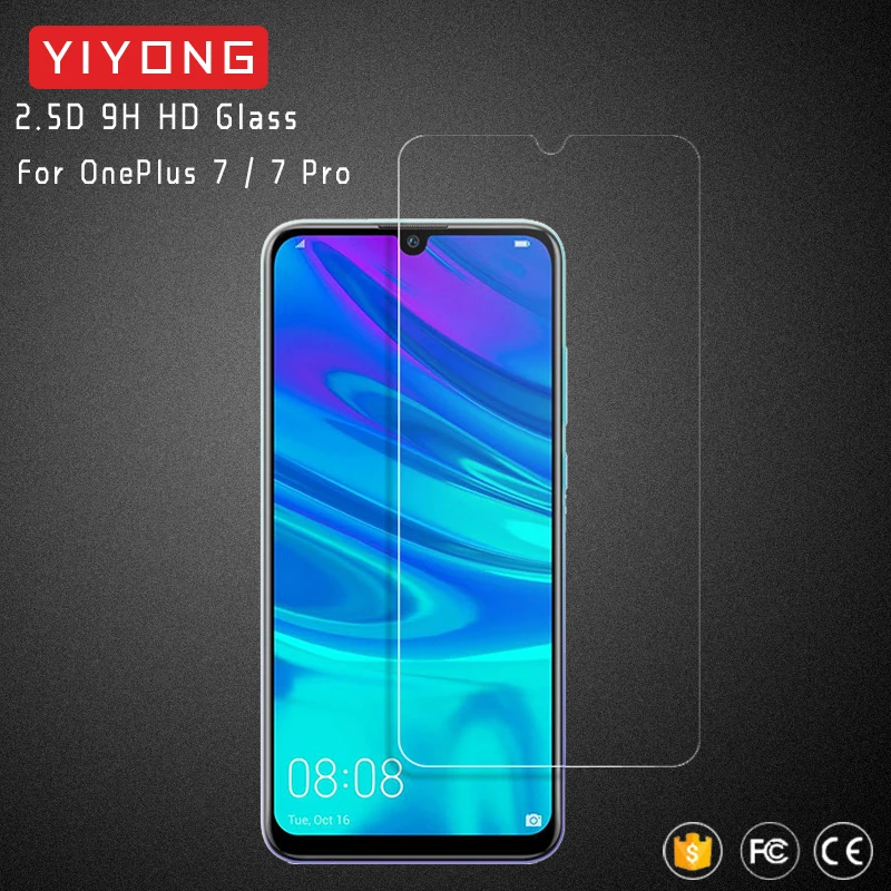 YIYONG 2.5D HD Стекло для Oneplus 7 Pro 5 7 T 6 T 5T закаленное стекло Защита экрана для OnePlus One Plus 7 7 T Pro 6 T 5T 6 T стекло