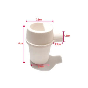 4 шт. стоматологические лабораторные материалы, вертикальная чаша, тигель на литье, металлический сплав, детали машины