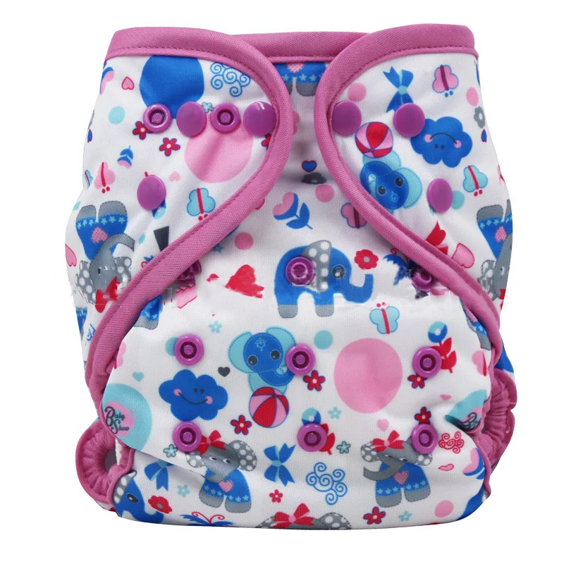 Детские подгузники с карманами моющиеся многоразовые одного размера без вставки
