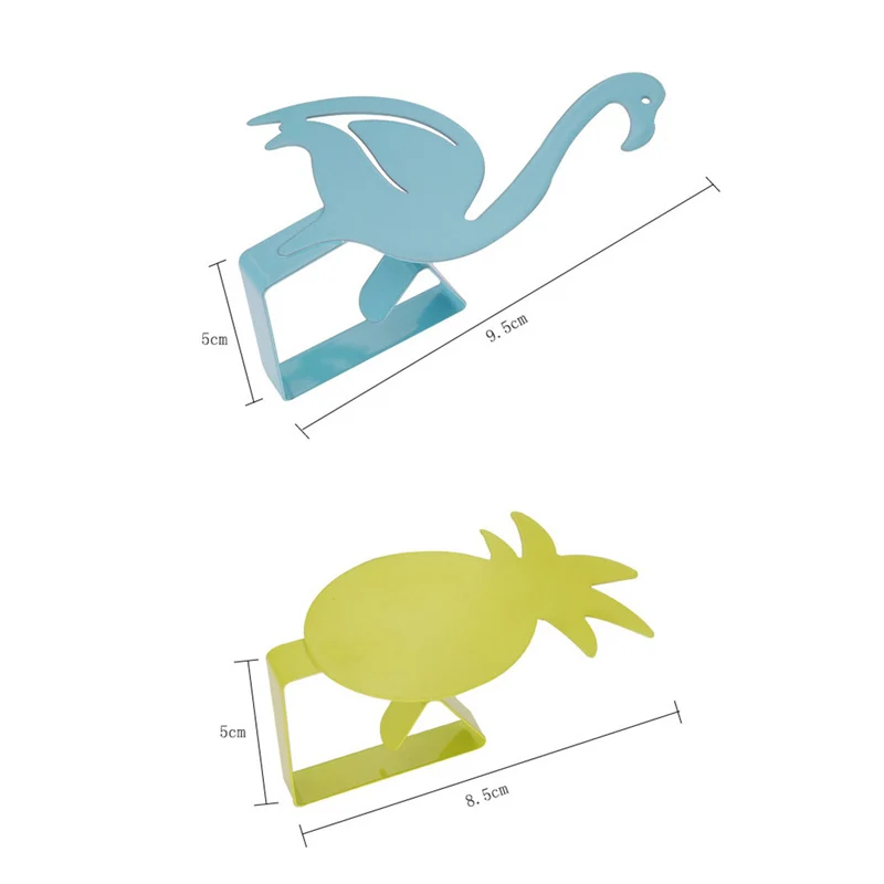 Зажим для скатерти из нержавеющей стали зажим в виде фламинго свадебной