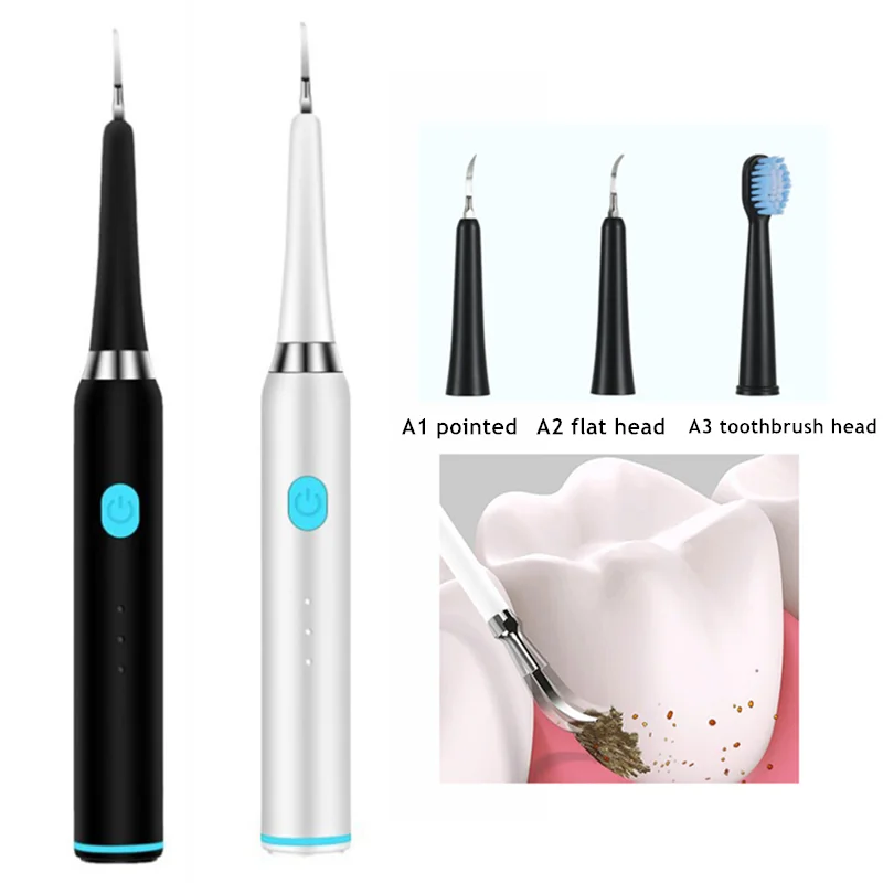 Портативный электрический прибор для чистки зубов устройство удаления расчета