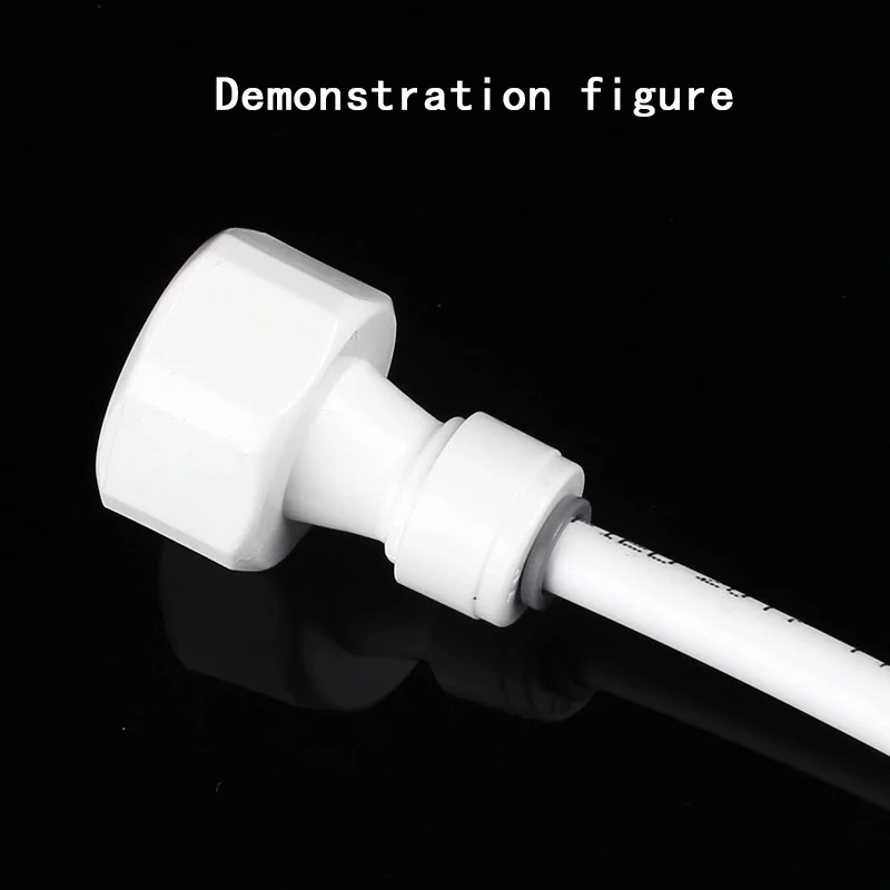 PE Pipe White Flexible Plumbing Hose Fitting Connector for RO Water Filter System Aquarium Reverse Osmosis 1m 1Pcs | Обустройство
