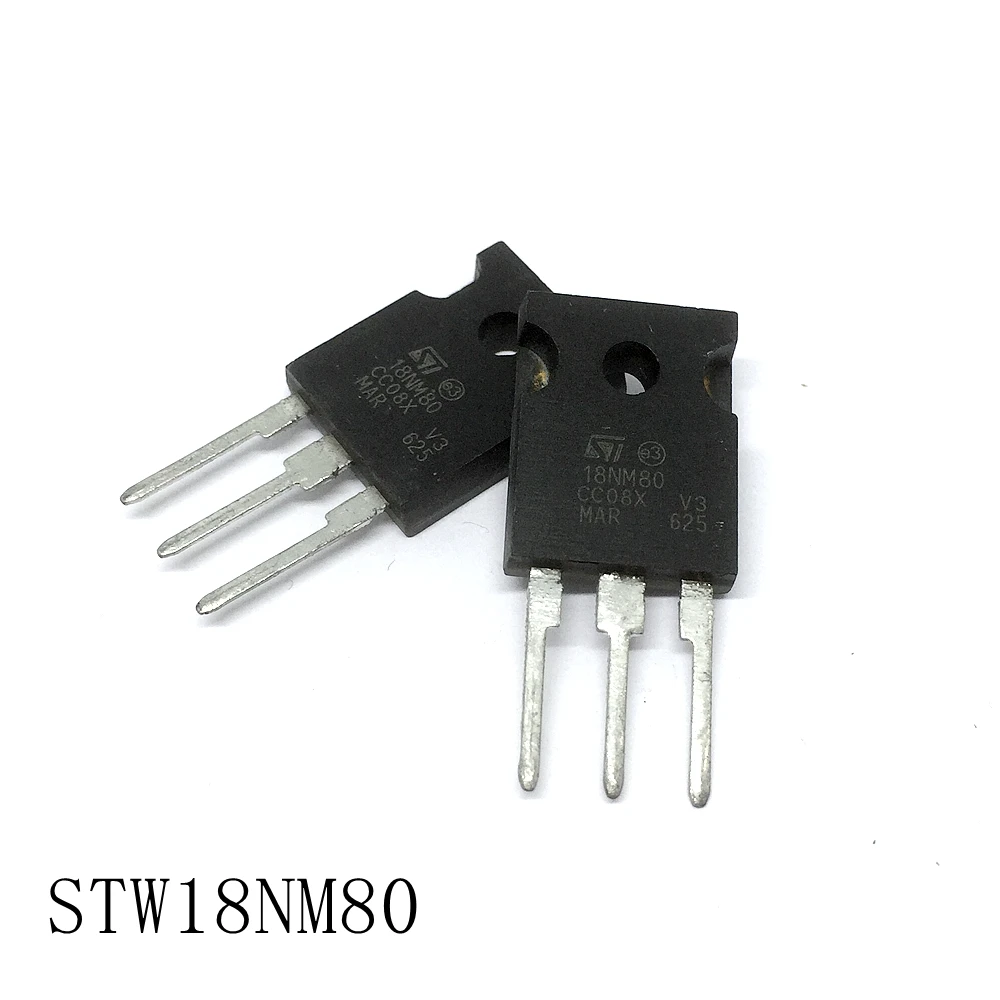 

MOS STW18NM80 TO-247 17A/800V 10 шт./лот новая искусственная кожа