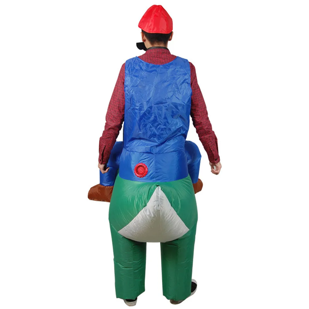 Надувной костюм для вечеринки Супер Братья Марио Луиджи братья сантехники