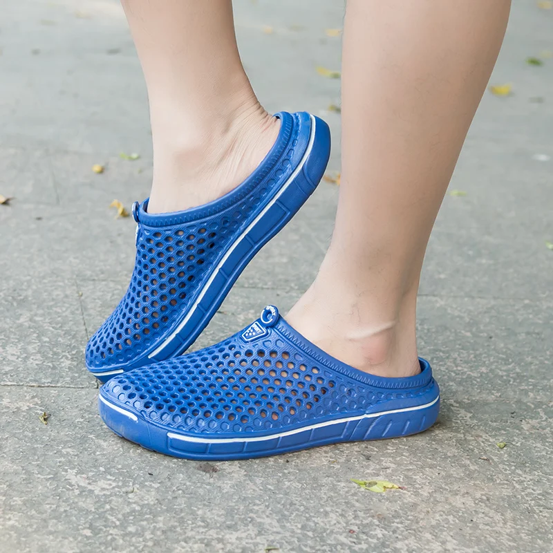 Тапочки PUPUDA мужские/женские дышащие легкие шлепанцы без застежки удобная