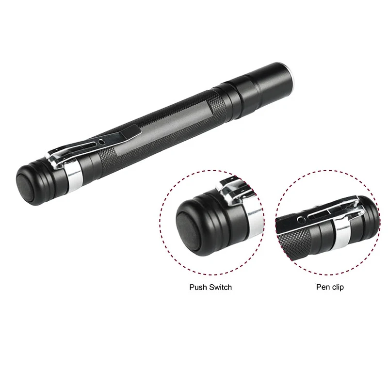 5 шт. светильник-ручка мини портативный светодиодный светильник-вспышка Q5 1 режим