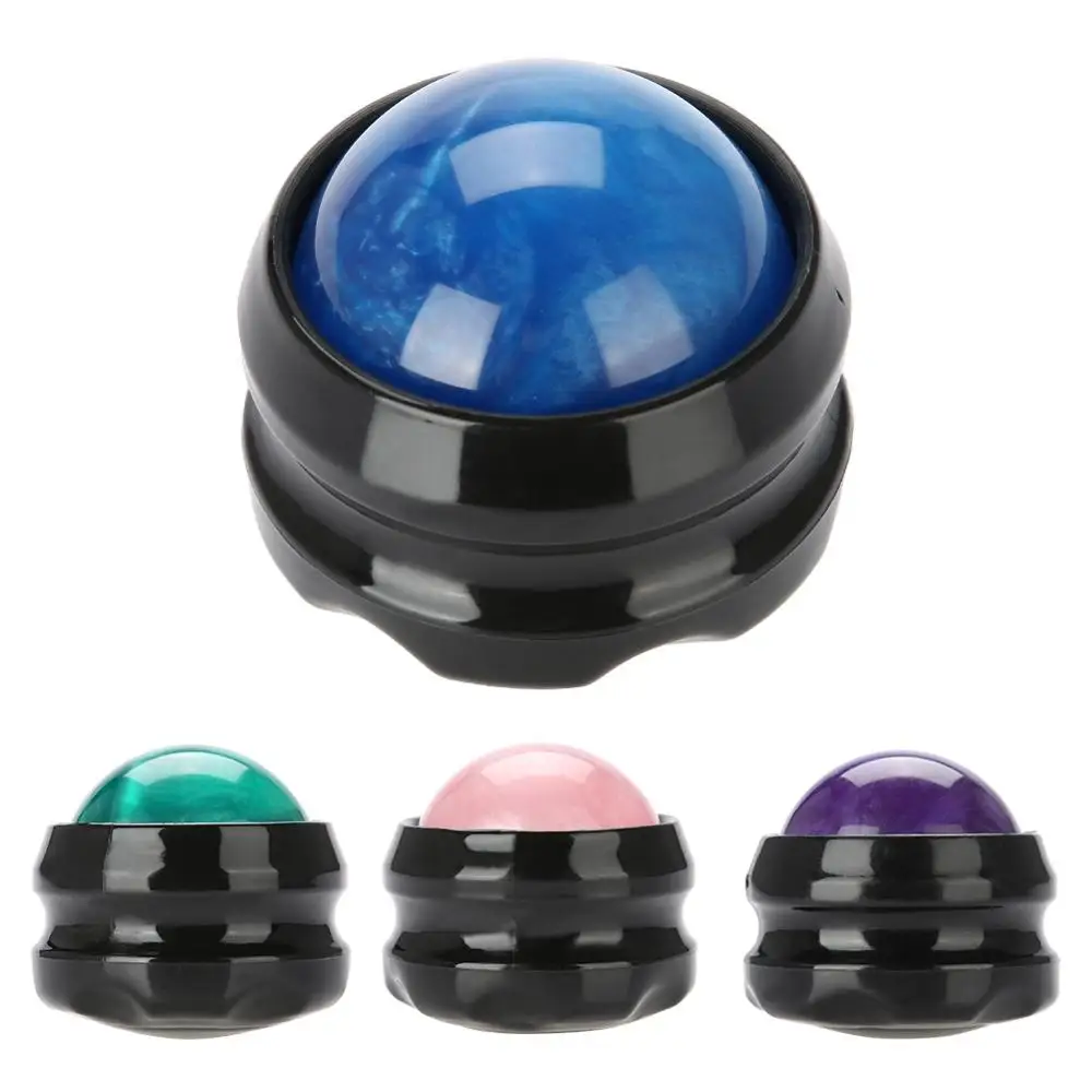 

4 Color Manual Resin Massage Ball Body Back Neck Therapy Relieve Muscle Soreness Eliminate Fatigue Pressure Release Massage Ball