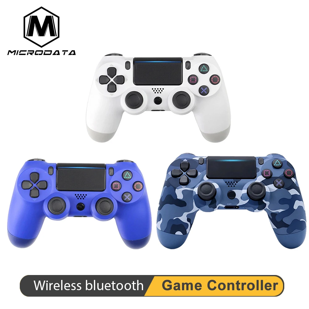 Геймпад для PS4 беспроводной Bluetooth-контроллер с двойной вибрацией PS4/ПК/iPhone/Andriod