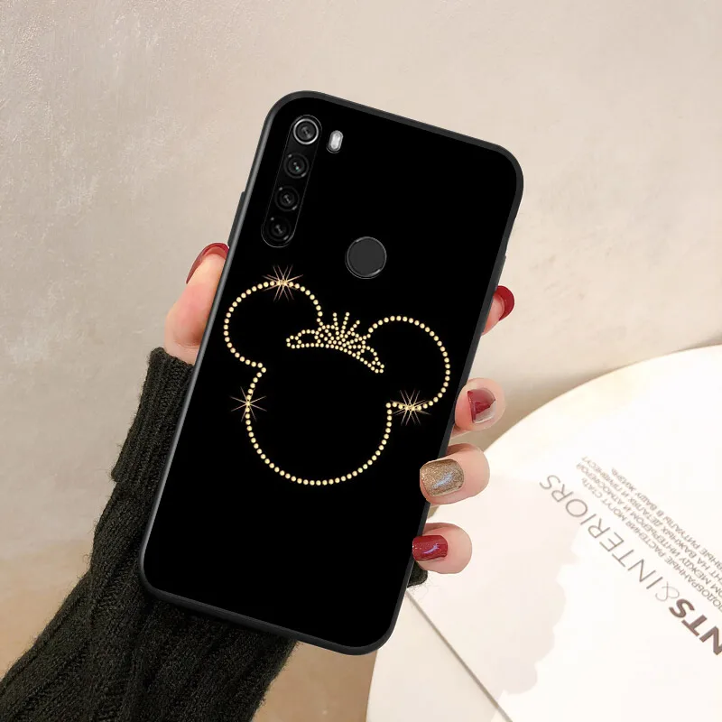 tpu silicone cover disney minnie bow for xiaomi redmi note 11 11t 10t 10 10s 9 9s 9t 8t 8 7 6 pro phone case free global shipping