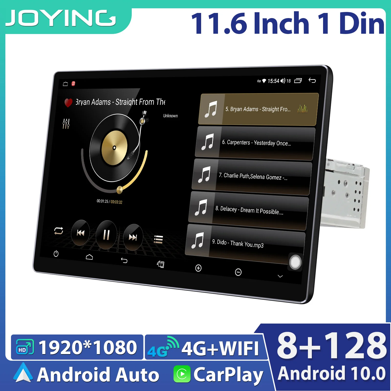 Cassette 1920*1080 With Android Auto Carplay