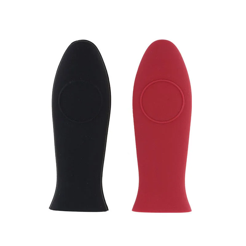 1 шт. Нескользящая силиконовая ручка держатель детали для кухонной посуды