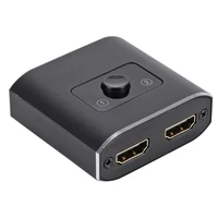h052 hdmi 2 0 switch 1 in 2 out 4k60hz hdmi splitter bidirectional hdmi switcher 2 input 1 output for hdtvblu ray player
