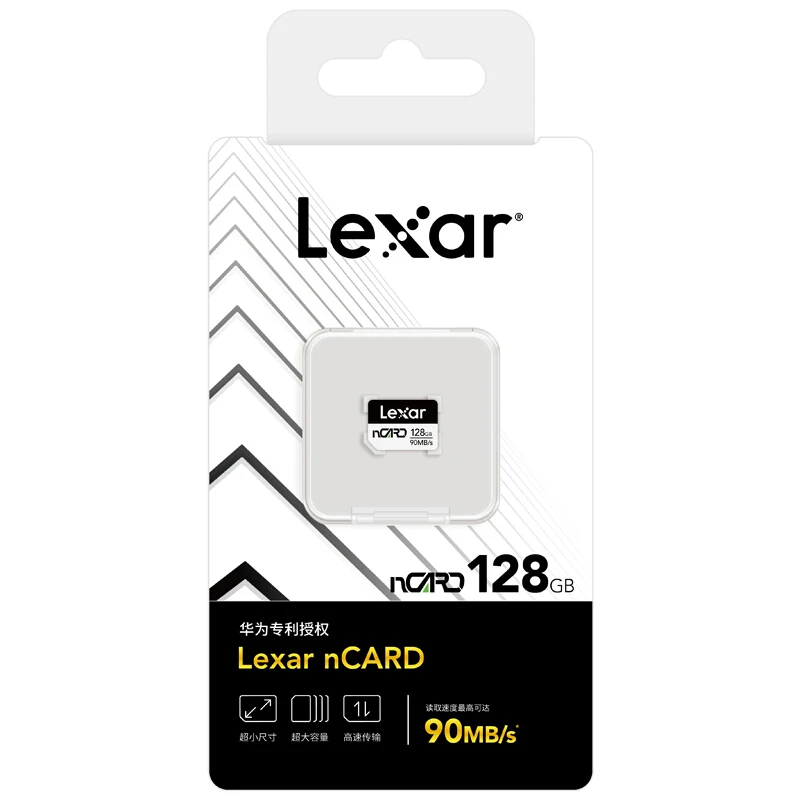 Новое поступление карта памяти Lexar Nano nCARD 64 ГБ 128 256 высокоскоростная макс. 90 МБ/с. NM