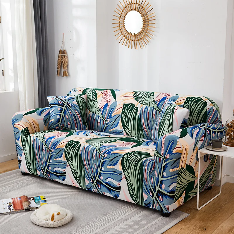 

Geometric Printed Sofa Cover Non-Slip All-Inclusive Elastic Couch Cover Stretch Sofa Slipcovers For Living Room 1/2/3/4 Seater