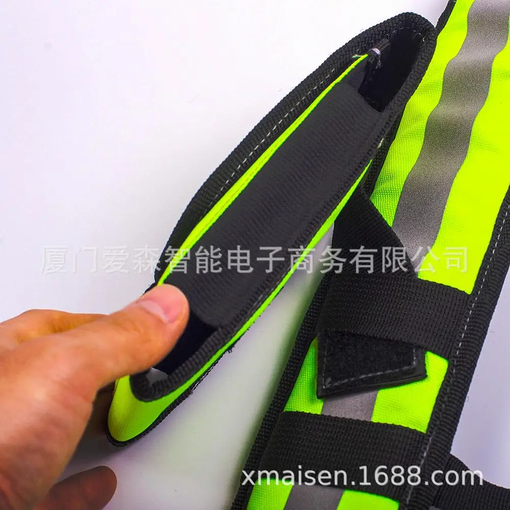 

Suspenders Braces Belt Heavy Duty Work Tool Suspender Hang Tool Pouch Fluorescent Green Reflective Straps Reducing Weight Men's