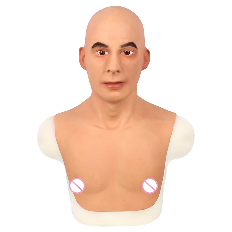 Силиконовая маска Для мужчин уход за кожей лица Хэллоуин женскую одежду Косплэй