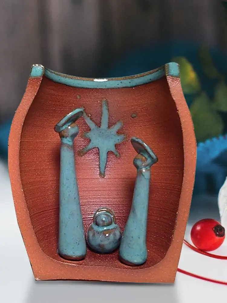 

Украшение из смолы с Иисусом родился, христианские украшения, католические подарки, праздничное украшение